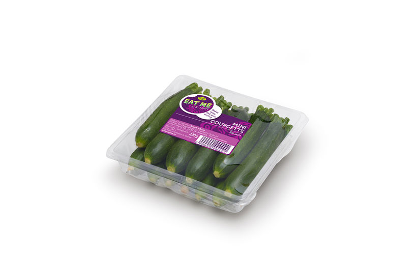 Mini Zucchini Packaging Frontview