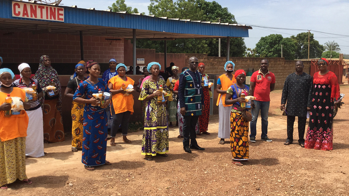 Nutritious meals for employees in Ivory Coast