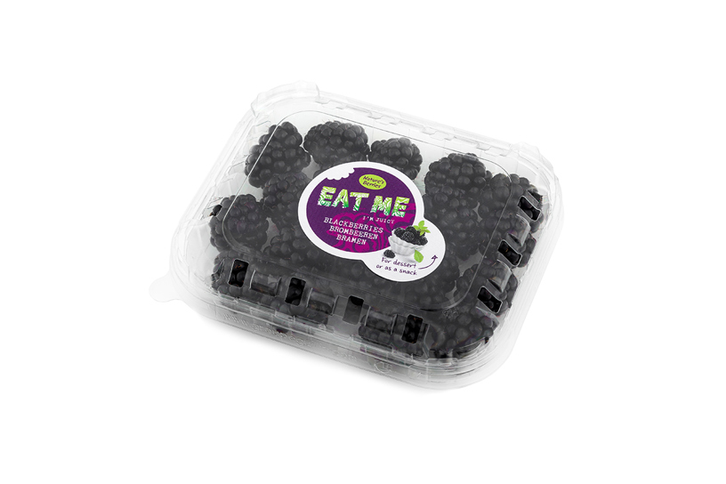Blackberries - Plastic bowl 125 gram
