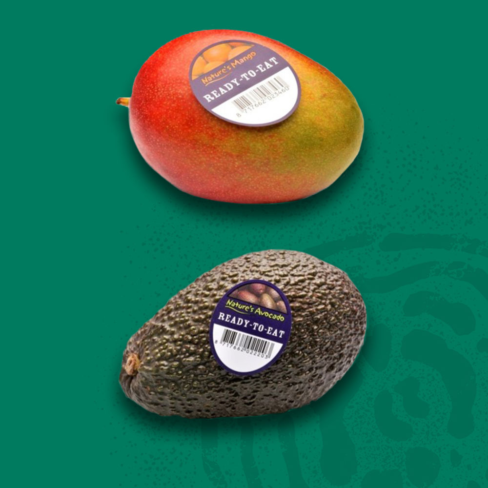 Start rijp avocado's en mango's
