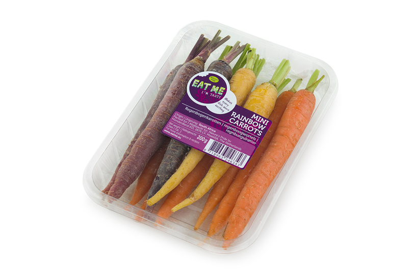Mini Carrot - Packaging 200 Grams All Colors