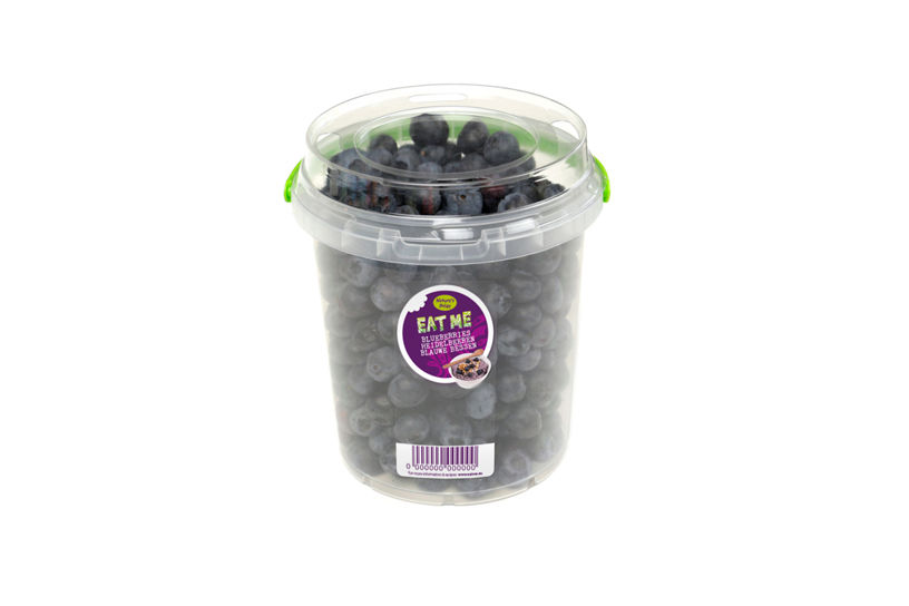 Blaubeeren - Bucket Verpackung