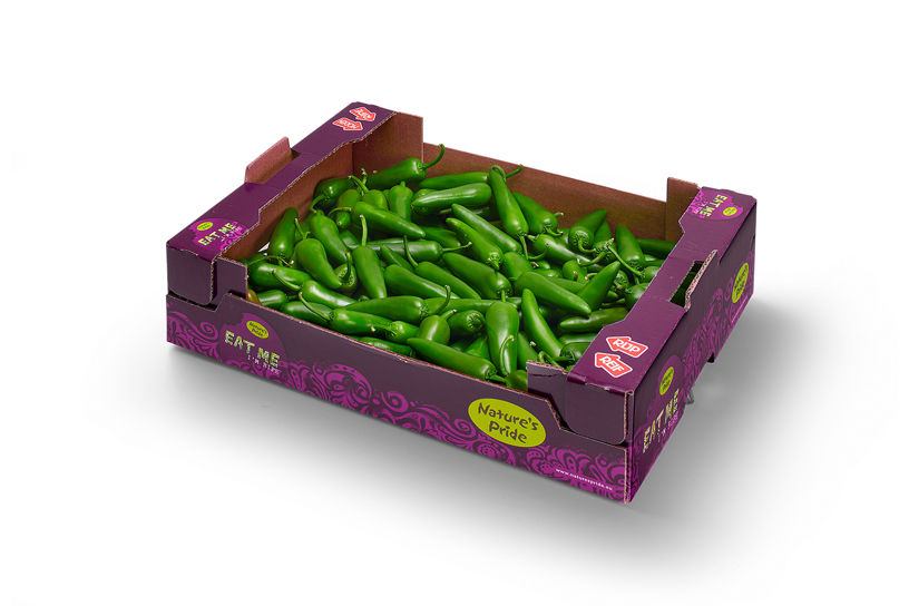 Jalepeño Peper - Verpakkingswijze Colli
